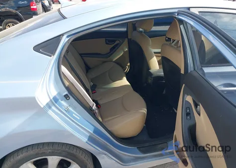 2012 Hyundai Elantra Limited (Ulsan Plant) из США, поврежденный, VIN KMHDH4AE9CU451500